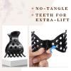 12Pcs Root Lifting Hair Clips for Thick & Thin Hair, Roller Jaw Volume Curly Hair Claw, No Crease Hair Root Lifting Clips for Natural Volume Curls 6 Colors view 3