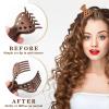12Pcs Root Lifting Hair Clips for Thick & Thin Hair, Roller Jaw Volume Curly Hair Claw, No Crease Hair Root Lifting Clips for Natural Volume Curls 6 Colors view 4
