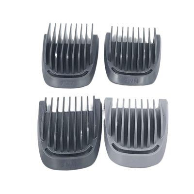 YHNNH 1,3,5,7mm Hair Clipper Comb Barber Plastic Positioning Comb Compatible for Philips BT1209 BT1210 BT1216 MG3730 MG3747 MG3710 MG5730 MG7710 Trimmer Comb(4pcs-Set)