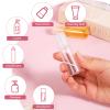 12 PCS Small Travel Squeeze Bottles,12ml 0.4oz Refillable Plastic Empty Cosmetic Containers for Shampoo, Toner, Liquid Toiletries, Dispensers Bottles, Travel Essentials Sample view 4
