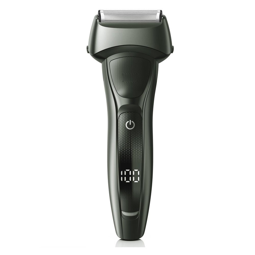 Electric Razor for Men: Rechargeable Foil Shavers, Wet & Dry Shaver for Face, Waterproof Cordless Razor with LED Display & Fast Charge, Ultra-Thin Foil for Close Shaving