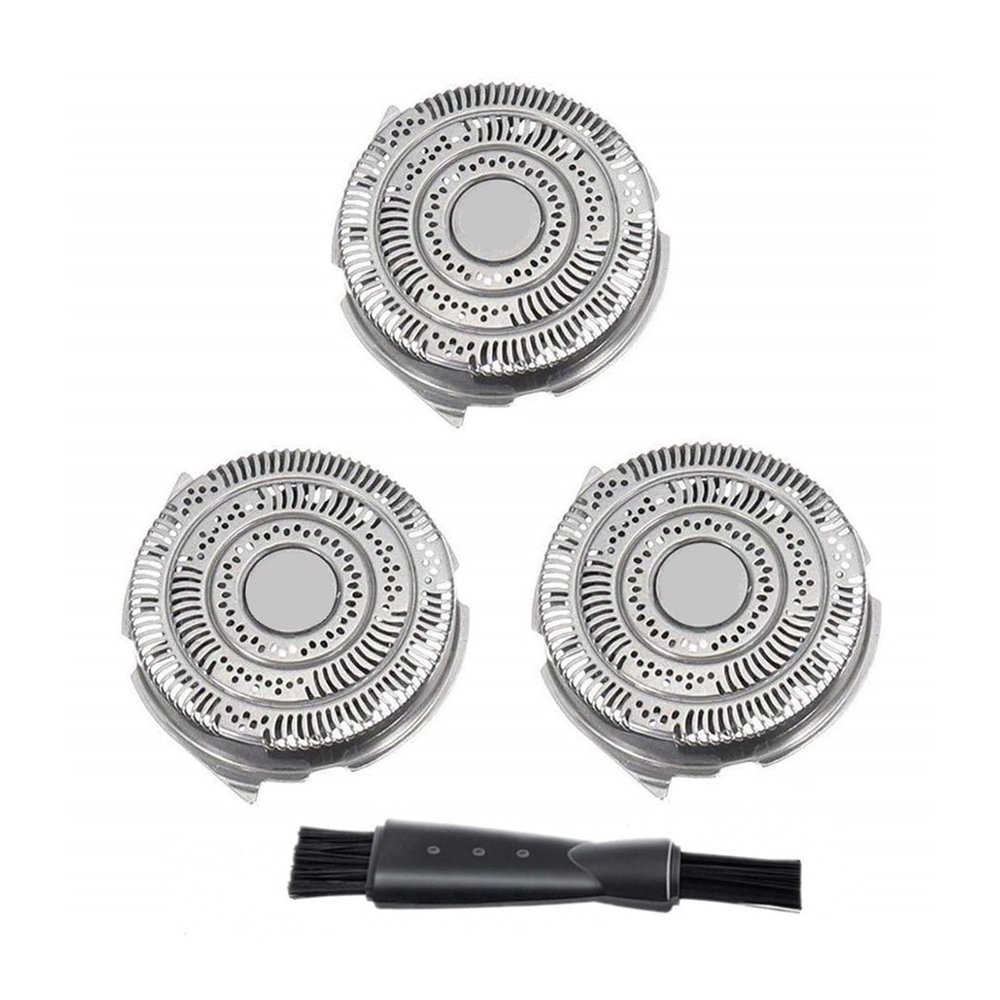 3Pcs HQ9 Replacement Head Razor Blade Compatible For PhilipsHQ9100 HQ9190 HQ9070 HQ9170 HQ9020 HQ8160 HQ8250 HQ9090Shaver, Replacement Blades