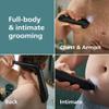Philips Norelco Body Groomer 7000 Series, Men's Whole Body Groomer, Contour-Following 2D Flexing Head, Triple Protect Shave System & Intimate Body Hair Trimmer, 100% Showerproof, BG7480/50 view 2