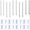 Ear Piercing Needles Kits Disposable Surgical Stainless Steel Body Piercing Needles for Nose Septum Ear Tragus Helix Labret Nipple Lip Navel (12-14-16-18-20G-white) view 1