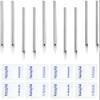 Ear Piercing Needles Kits Disposable Surgical Stainless Steel Body Piercing Needles for Nose Septum Ear Tragus Helix Labret Nipple Lip Navel (12G-white) view 1