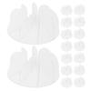 30 Piece Plastic Hair Dryer Fan Blades Replacement for Blowdryer view 1