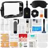 Travel Kit For Wedding And Honeymoon Emergency 32 Essential Items All In One Personal Care Set Toiletry Kit For Couples (Black) view 1