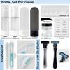 Travel Kit For Wedding And Honeymoon Emergency 32 Essential Items All In One Personal Care Set Toiletry Kit For Couples (Black) view 4