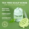 Roycederm Tea Tree Scalp Scrub with Scalp Massager Brush  Deep Cleansing & Exfoliating Pre-Shampoo Treatment for Dry, Flaky Scalp  Gently Refreshes, Hydrates & Balances Scalp view 3