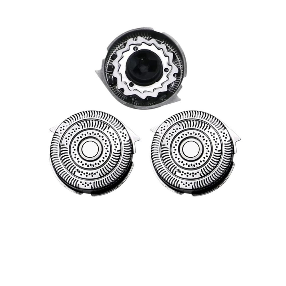 BBDIRZSE 3pcs Razor Heads Compatible for Philips HQ9 Stainless Steel HQ8290 HQ9020 HQ9070 HQ9080 HQ8172, HQ8173 HQ8200 HQ8240 HQ9161 HQ9190