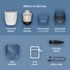 Norelco Philips Beard Trimmer 5000 Series, 100% Waterproof Beard Styler, Precision Dial with 40 Lock-in Trimming Settings, Self-Sharpening Metal Blades & Beard Hair Mess Collector, BT5775/40 view 3
