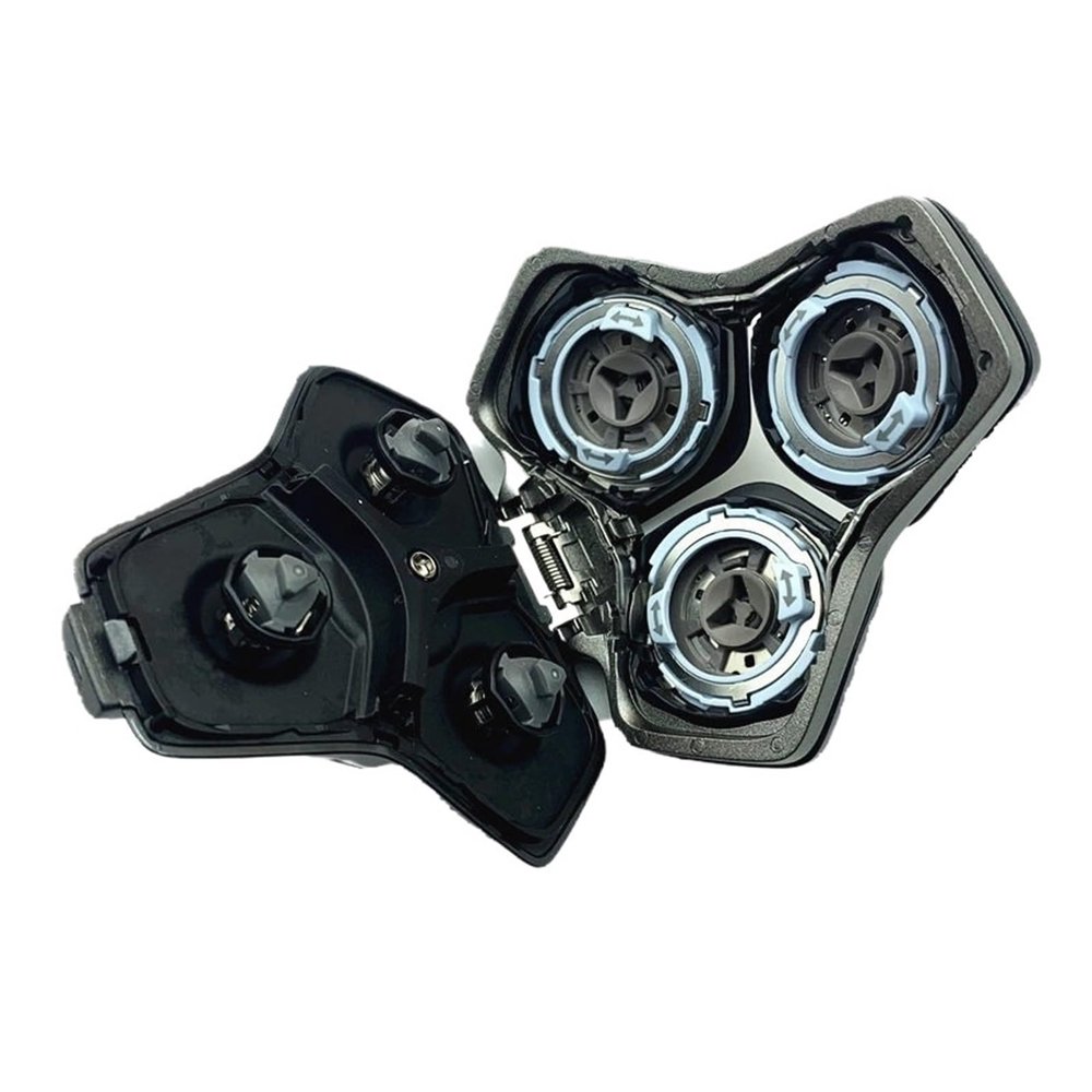BBDIRZSE Bracket Tool Head Base Compatible for Philips Shaver S5000 S7000 Compatible for Honeycomb Series Compatible for Karman S5531 Knife Mesh(Silver)