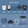Philips Norelco Beard Trimmer 5000 Series, Men's Face Trimmer, 100% Waterproof BeardSense Tech, Precision Trimmer with Fading Combs, Self-Sharpening Blades, Hair Collector & Charging Stand, BT5785/40 view 3