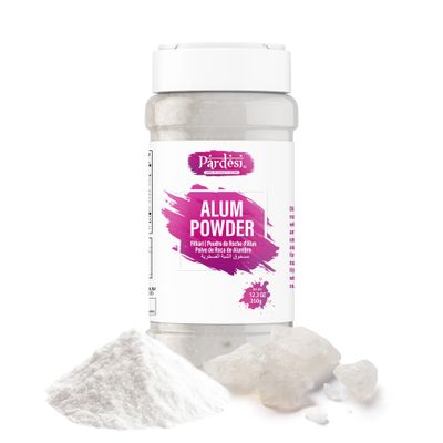 Pardesi Alum Powder (Fitkari Phitkari) 350g, Fine Potassium Alum