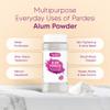 Pardesi Alum Powder (Fitkari Phitkari) 350g, Fine Potassium Alum view 3
