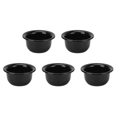 5pcs Beard Foam Bowl, Portable and, Glossy Surface, Practical Soap Bowl for Home Use, Ideal for Lathering Beard Cream or Soap