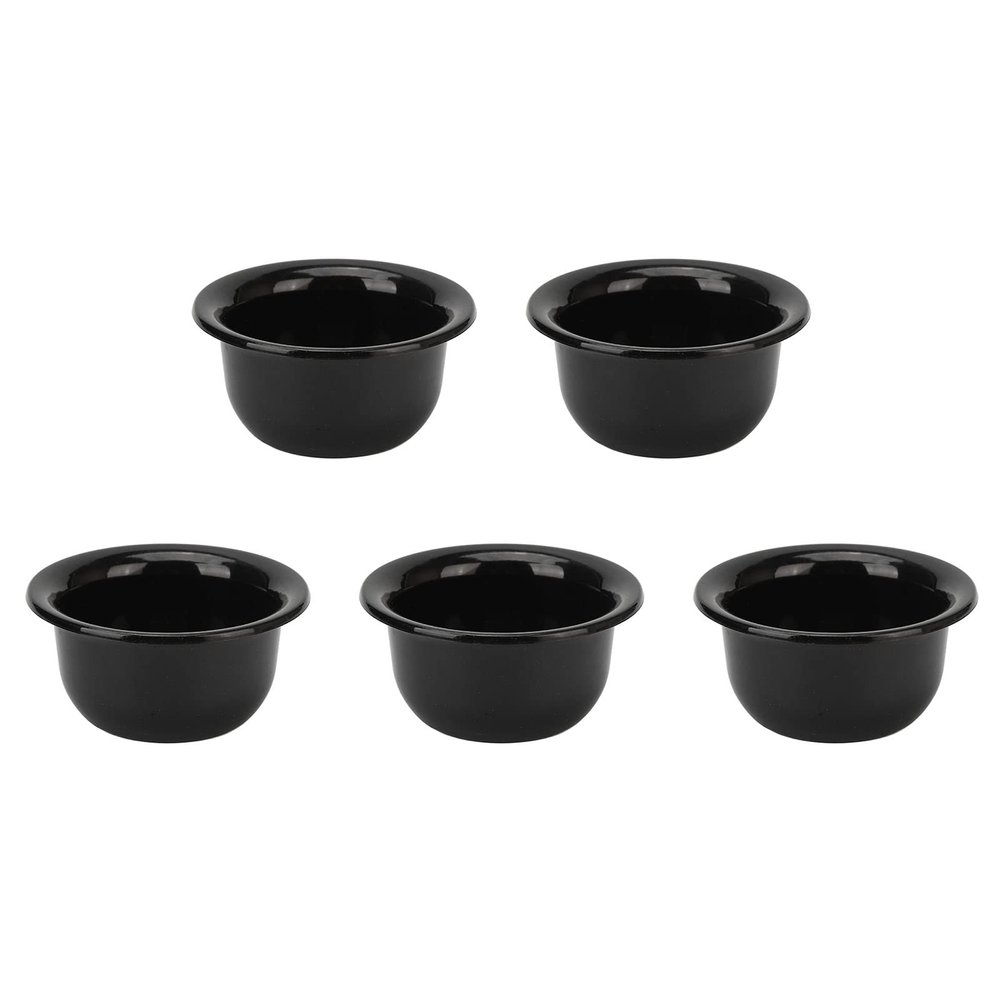 5pcs Beard Foam Bowl, Portable and, Glossy Surface, Practical Soap Bowl for Home Use, Ideal for Lathering Beard Cream or Soap