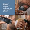 Norelco Philips Beard Trimmer 7000 Series, 100% Waterproof Trimmer for Men, 40 Lock-in Hair Length Settings, BeardSense Power Adaptability, Detail & T-Blade Trimmer Heads, Charging Stand, BT7670/40 view 2