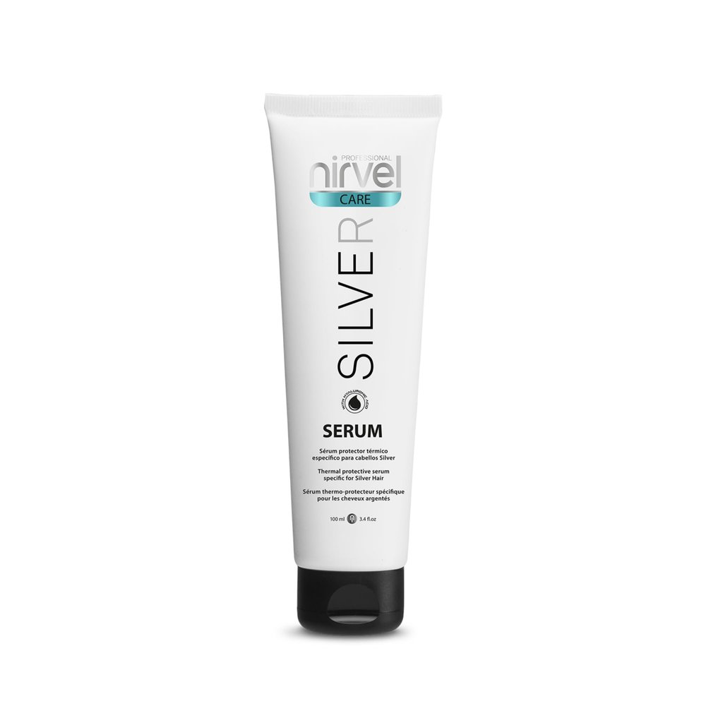 Nirvel PROFESSIONAL SILVER SERUM - Hair Serum with Thermal Protection