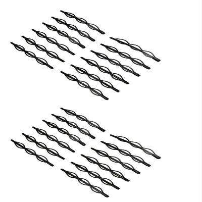 24 Pcs Mini Black Vintage Hair Pins Invisible Bangs Clip Small Bobby Pins for Women and Girls Decorative Wedding Dainty Headwear Hair Accessorie