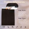 Full Shine Invisible Tape in Hair Extensions Color Dark Brown PU Wide Tape in Weft Hair Extensions Seamless Remy Double Sided Tape ins Extensions 50G 24Inch Straight Hair One Piece for Wedding view 2