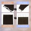 Full Shine Invisible Tape in Hair Extensions Color Dark Brown PU Wide Tape in Weft Hair Extensions Seamless Remy Double Sided Tape ins Extensions 50G 24Inch Straight Hair One Piece for Wedding view 4