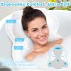 Bath Pillows for Tub, Ergonomic Bathtub Pillow for Head, Neck & Back Support, Soft Spa Cushion Washable with 4D Mesh & Non-Slip Suction Cups, Relaxing Hot Tub Accessories & Spa Gifts for Women and Men view 3
