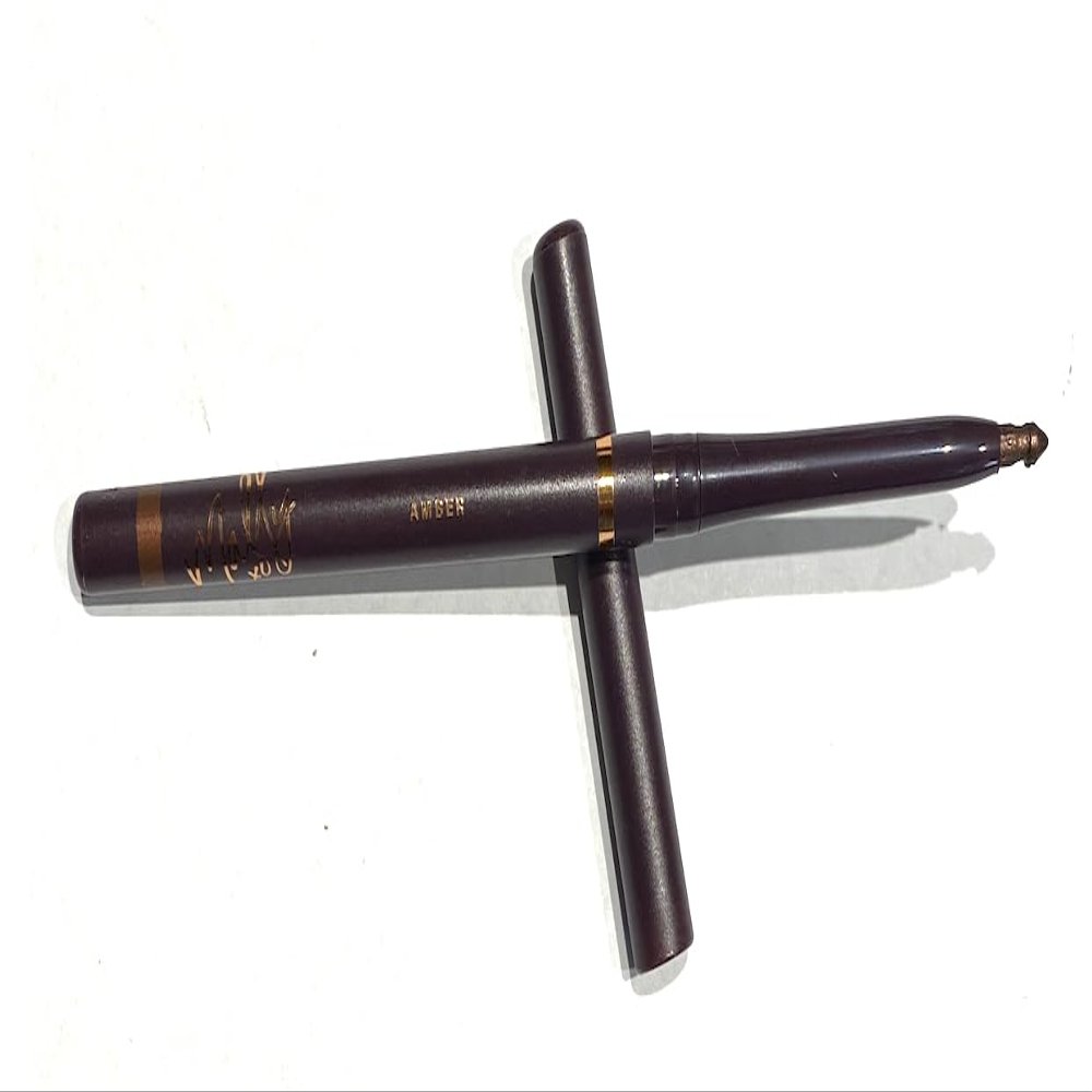 Mally Evercolor Gel Waterproof Eyeliner - Amber - Creamy Long-Lasting Smudge-Proof Gel Formula - Retractable Eye Liner