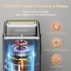 RUIM Electric Foil Shavers for Men: 2 in 1 Mini Electric Razor for Head and Beard,IPX7 Waterproof, USB-C Rechargeable, Wet/Dry for Travel & Home, Gifts for Men view 4