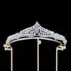 14K Gold Princess Bridal Tiara, Elegant Wedding Tiara with Moissanite, Ideal Gift for Bridal Parties and Wedding Celebrations (Style 3) view 2