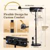 Head Spa Equipment, Freestanding Water Circulation Frame w/Pump & Controller, Japanese Waterfall Head Spa Scalp Massage for Salon & Home Use, Height & Angle Adjustable, Fits Shampoo Bowls Under 43" H view 2