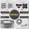 2Pack Pro 4 Shaver Replacement Heads Compatible with Skull Pitbulls Gold PRO, Silver PRO, Platinum PRO Head Shavers, Electric Shaver Half Head for Men/Women (2 PACK CAVER) view 3