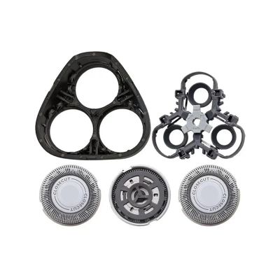 DTWLOPOP Razor Replacement Shaver Head + Blate+Frame Compatible for Philips HQ6900 HQ6675 HQ6990 HQ7615 HQ6696 HQ6955 HQ6944 HQ6945 HQ6946 HQ6947
