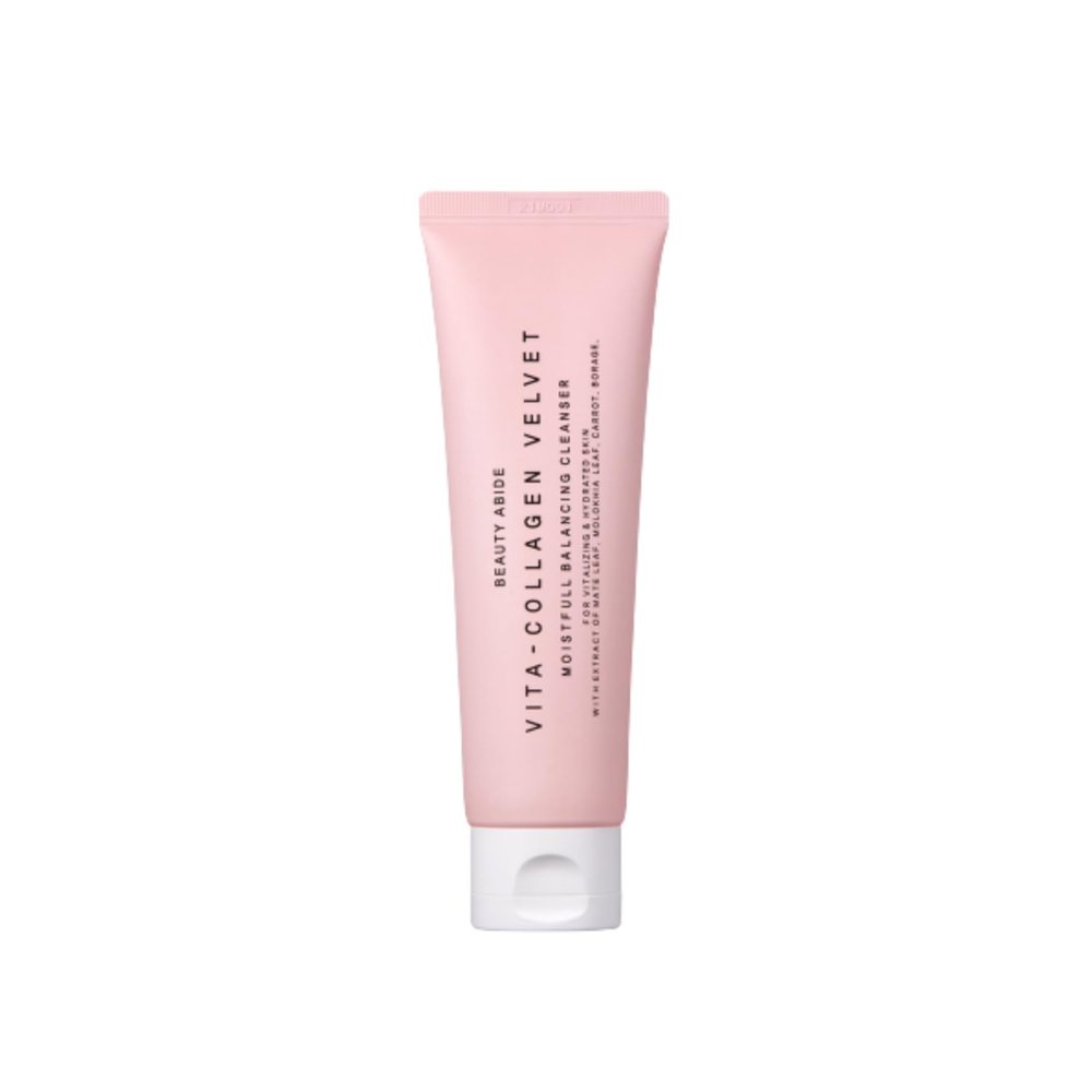 BEAUTY ABIDE Velvet Moistfull Balancing Cleanser (3.17oz)  Gentle Cleanser for Makeup Removal, Skin Soothing, Regeneration, Sebum Control, Pore Care, Long Hydration