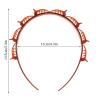 2PCS Headband With Clips, Braid Headbands for Women Bangs Hairstyle Hair Clip, Professional Weave Bangs Clip, Toothed Headband Braid Tool for Women Girls Black Brown Hair Styling Accessories view 2