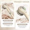 Electric Body Brush Back Scrubber for Shower, Waterproof Long Handle Power Body Scrubber with 6 Heads, Rechargeable Bath Brush & 3 Speeds, for Cleansing, Exfoliating and Massaging Skin (Yellow) view 4