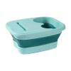 Foldable Foot Bath Basin, Foot Soaking Bath Basin With Massage Nodes, Portable, Space-Saving Design For Athletes, Travel, Home Spa & Pedicure view 1