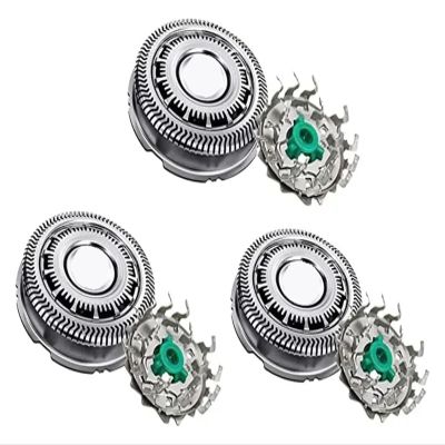 DTWLOPOP 3Pcs Shaver Heads Blades Replacement Compatible for Philips SH90/62 Series 9000 Series 8000 S8950 S9000 S9311 S9321 S9511 S9531 S9721