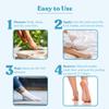 100% Natural Foot Peeling & Exfoliating Foot Mask for Baby Soft Feet | Removes Dead Skin & Calluses | Hydrates & Smooths Cracked Heels -1 Pair (2 Masks) view 4