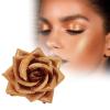 3D Rose Blushes Powder Blushes for Cheeks Highlight Face for a Shimmery Blushing Rose (03) view 2