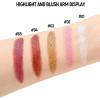 3D Rose Blushes Powder Blushes for Cheeks Highlight Face for a Shimmery Blushing Rose (03) view 3