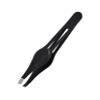 Stainless Steel Slanted Eyebrow Tweezers Beauty Makeup Tool(Black) view 1