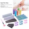 47pcs Professional Nail File and Buffer Set, Includes Nail Scrub Brushes, Sanding Strips, Polishing Blocks for Excellent Manicure at Home or Salon view 2