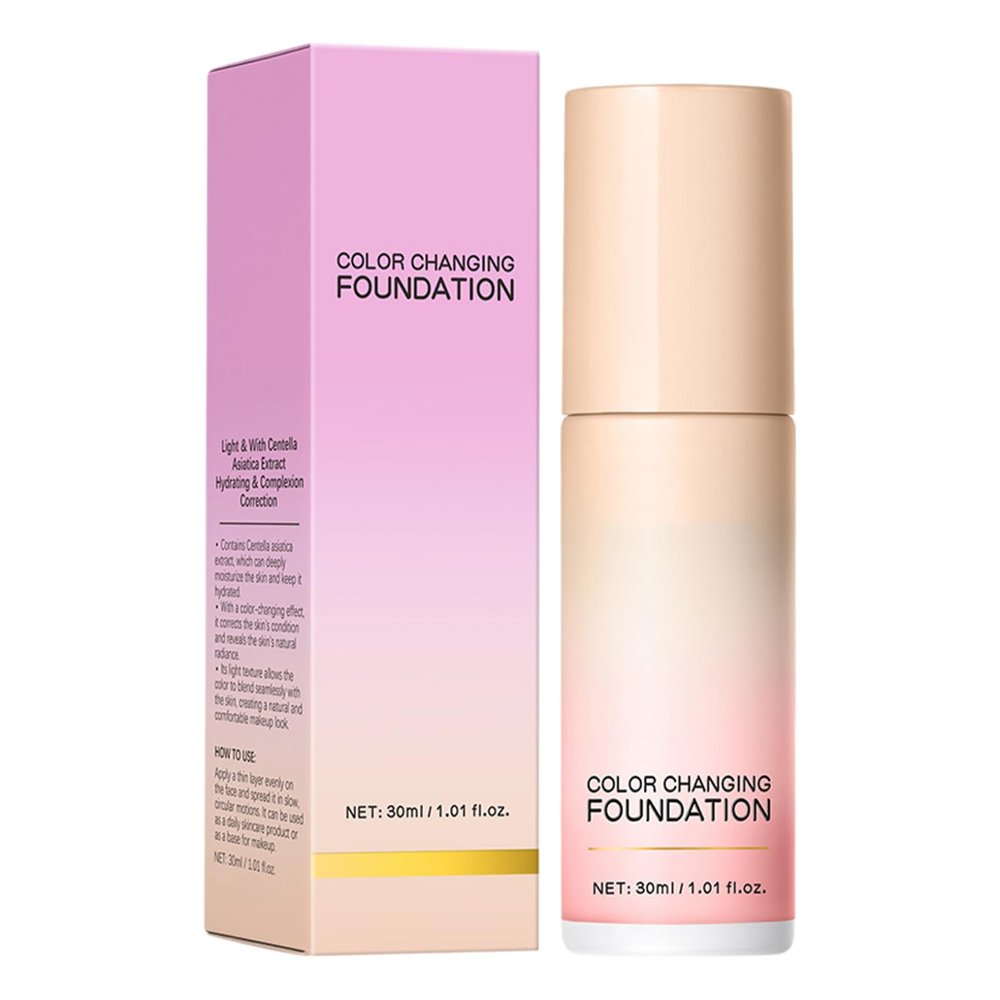ACSUSS High Coverage Nude Liquid Foundation 30ml Natural Finish Lightweight Long Lasting For Women Pink One Size
