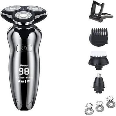 EZAGMWGFB Electric Razor for Men's, Men's Electric Shaver,Electric Shaver for Men,Beard and Mustache Trimmer,Washable and USB Charging Shaving Machine