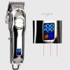 EZAGMWGFB Professiol Hair Cutter Clippers All-Metal Rechargeable Hair Trimmer for Barber Men Electric Beard Shaver Hair Cutting Machine view 2