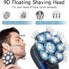 HCUCTOS Electric Shavers for Bald Men, 6 in 1 Ipx7 Waterproof Electric Shaver Shaver for Men Beard Hair Trimmer Rechargeable Bald Shaver Grooming Kit view 2