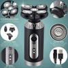 HCUCTOS Electric Razor for Men's, 4 in 1 Men's Electric Shaver Wet and Dry Double Shaver Waterproof 4D Rechargeable Multifunctional Razor Beard Trimmer Beauty Kit view 2