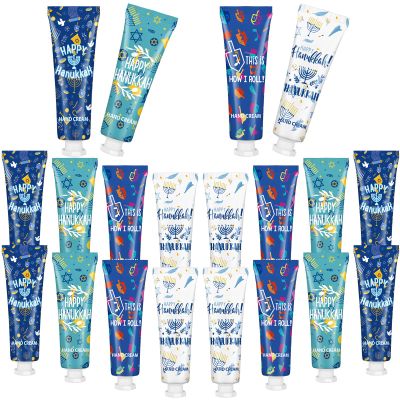 Dimsile 20 Pcs 12 Pcs Jewish Themed Gifts Bulk Hand Lotion for Guests Hand Cream Travel Size Bulk Party Gifts Jewish Essentials for Women Men