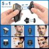 EZAGMWGFB Electric Razor for Men, 5 in 1 Shaver for Men Electric Shaver Powerful Bald Head Shaver Beard Shaving Machine for Men Razor Husband Boyfriend view 2